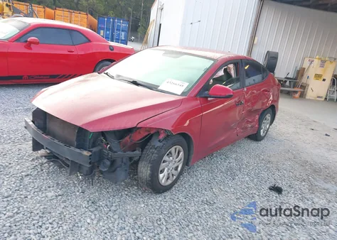 2017 Hyundai Elantra Se from USA, damaged, VIN KMHD74LF4HU189577